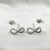 Boucles d’Oreilles “Symbole Infini” en Argent 925