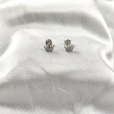 Boucles d’Oreilles Couronne en Argent 925