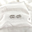 Boucles d’Oreilles Infini "Love" en Argent 925