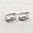 Boucles d’Oreilles Feuille Élégante en Argent 925