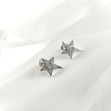 Boucles d’Oreilles Étoile en Argent 925 – Brillance Céleste