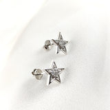 Boucles d’Oreilles Étoile en Argent 925 – Brillance Céleste