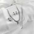 Parure Élégance Feuillage en Argent 925