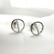 Boucles d’Oreilles Cercle Élégant en Argent 925 – Minimalisme Chic