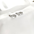 Boucles d’Oreilles Infini Éclatant en Argent 925 – Symbole d’Éternité