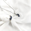 Parure Élégance Océan –  en Argent 925 avec Pierres Bleues