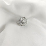 Bague en argent sertie de zircon – Éclat et raffinement intemporel