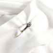 Bague en argent 925 solitaire diamanté – Élégance éternelle