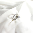 Bague en argent 925 double anneau zircon – Éclat éternel