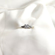 Bague en argent 925 solitaire classique – Éclat Éternel