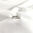 Bague en argent 925 à zircons baguette – Élégance Moderne