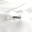 Bague en argent 925 “Élégance Florale” – Sertie de zircons scintillants