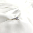 Bague en argent 925 “Éclat Royal” – Solitaire serti de zircons étincelants