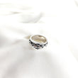 Bague homme en argent 925 chaîne centrale – Style moderne et audacieux