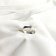 Bague homme en argent anneau classique poli