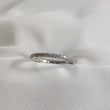 Bague en argent 925 “Élégance Pure” – Anneau fin serti de zircons étincelants