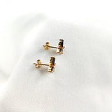 Boucles d’oreilles papillon en plaqué or – Garantie 10 ans