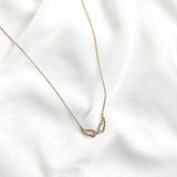 Chaîne ailes d’ange en plaqué or – Garantie 10 ans