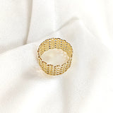 Bague multiples en plaqué or – Garantie 10 ans