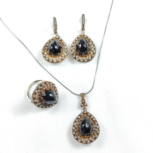 Parure antique argent et bronze – Élégance impériale