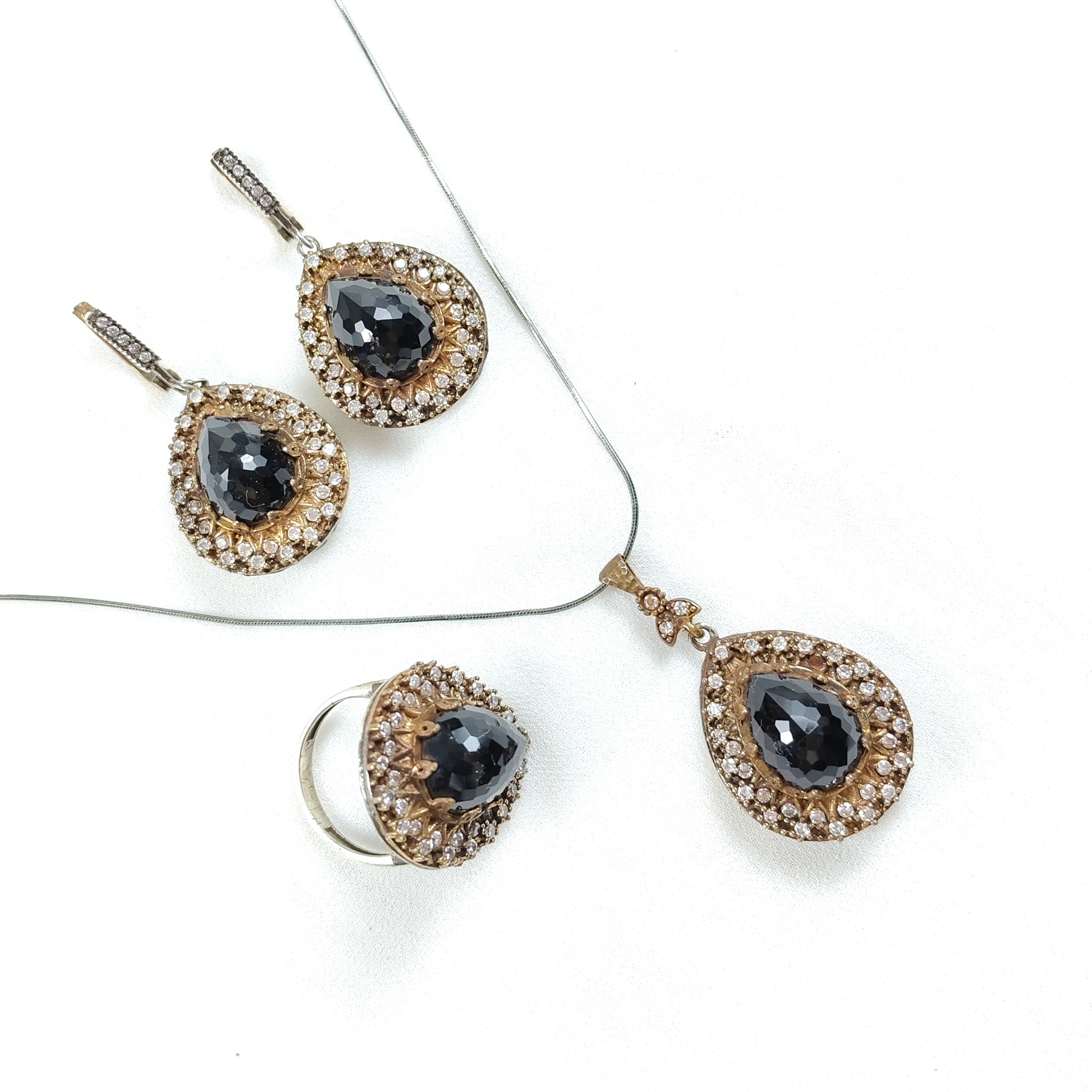 Parure antique argent et bronze – Élégance impériale