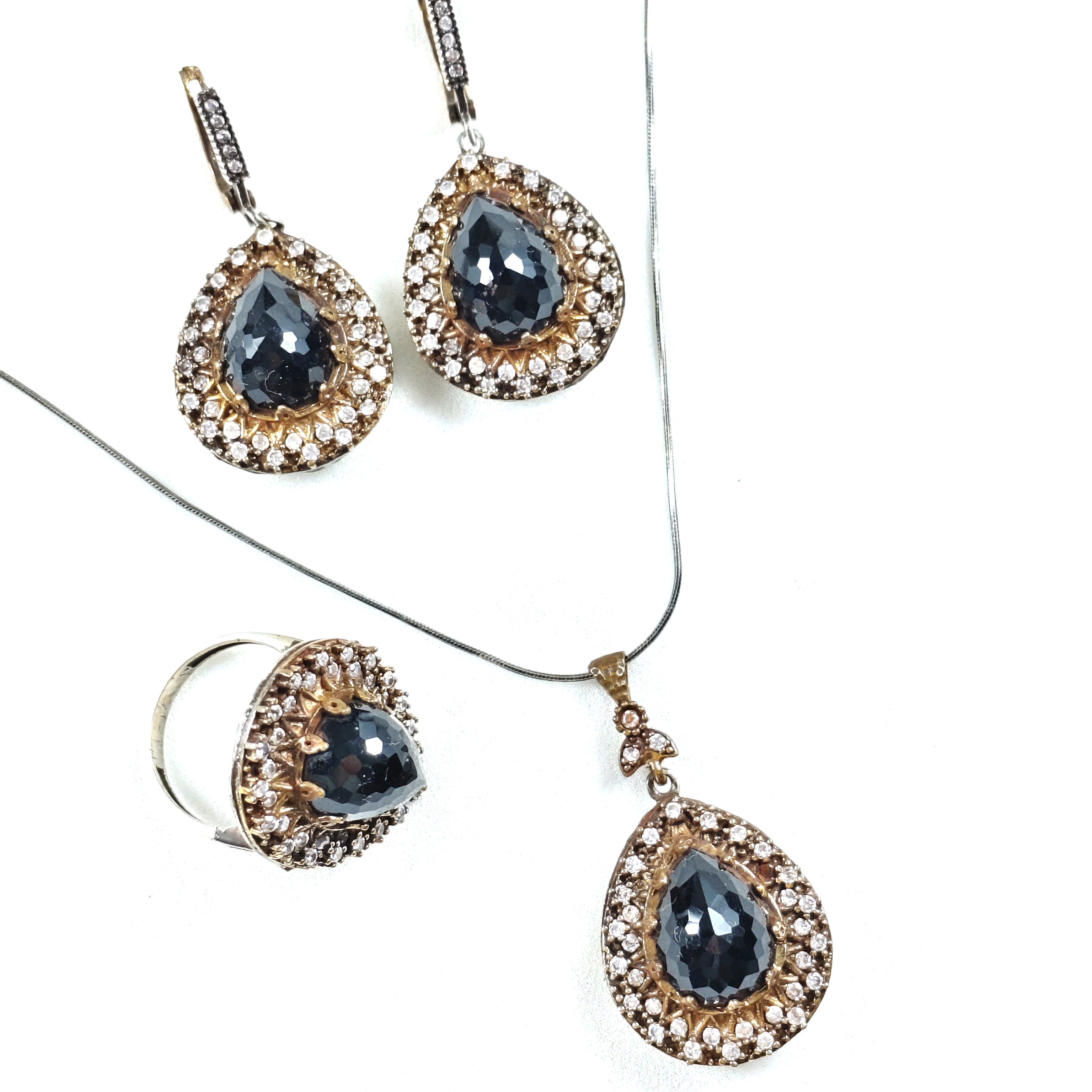 Parure antique argent et bronze – Élégance impériale