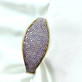 Bracelet antique – Élégance moderne aux reflets violets