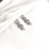 Boucles d’Oreilles Élégance Brillante en Argent 925