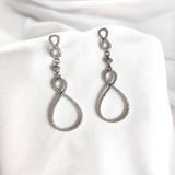 Boucles d’Oreilles Élégance Infinie en Argent 925