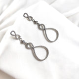 Boucles d’Oreilles Élégance Infinie en Argent 925
