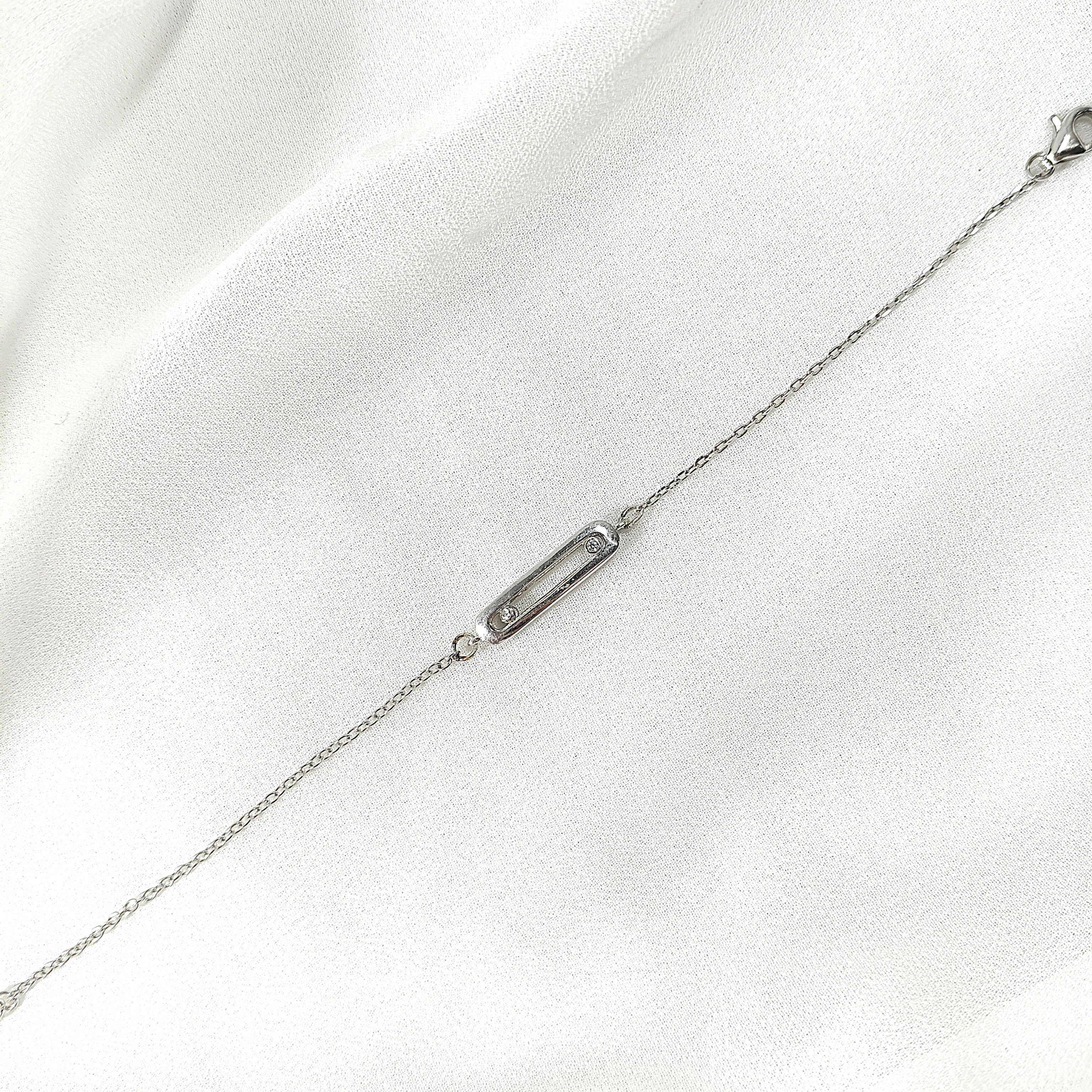 Gourmette Minimaliste en Argent – Élégance Pure & Moderne