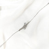 Gourmette Comète en Argent – Éclat Céleste & Élégance Brillante