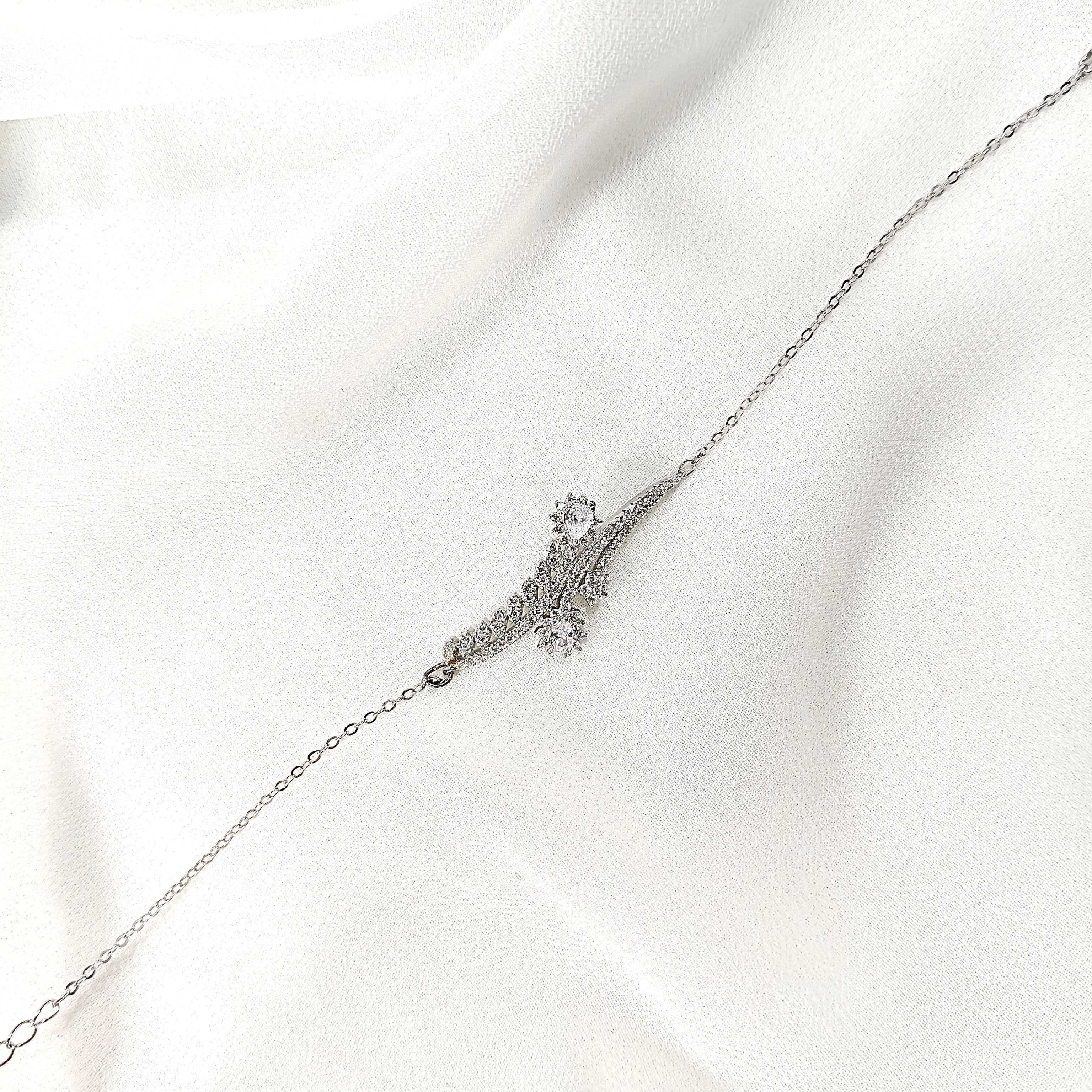 Gourmette Comète en Argent – Éclat Céleste & Élégance Brillante