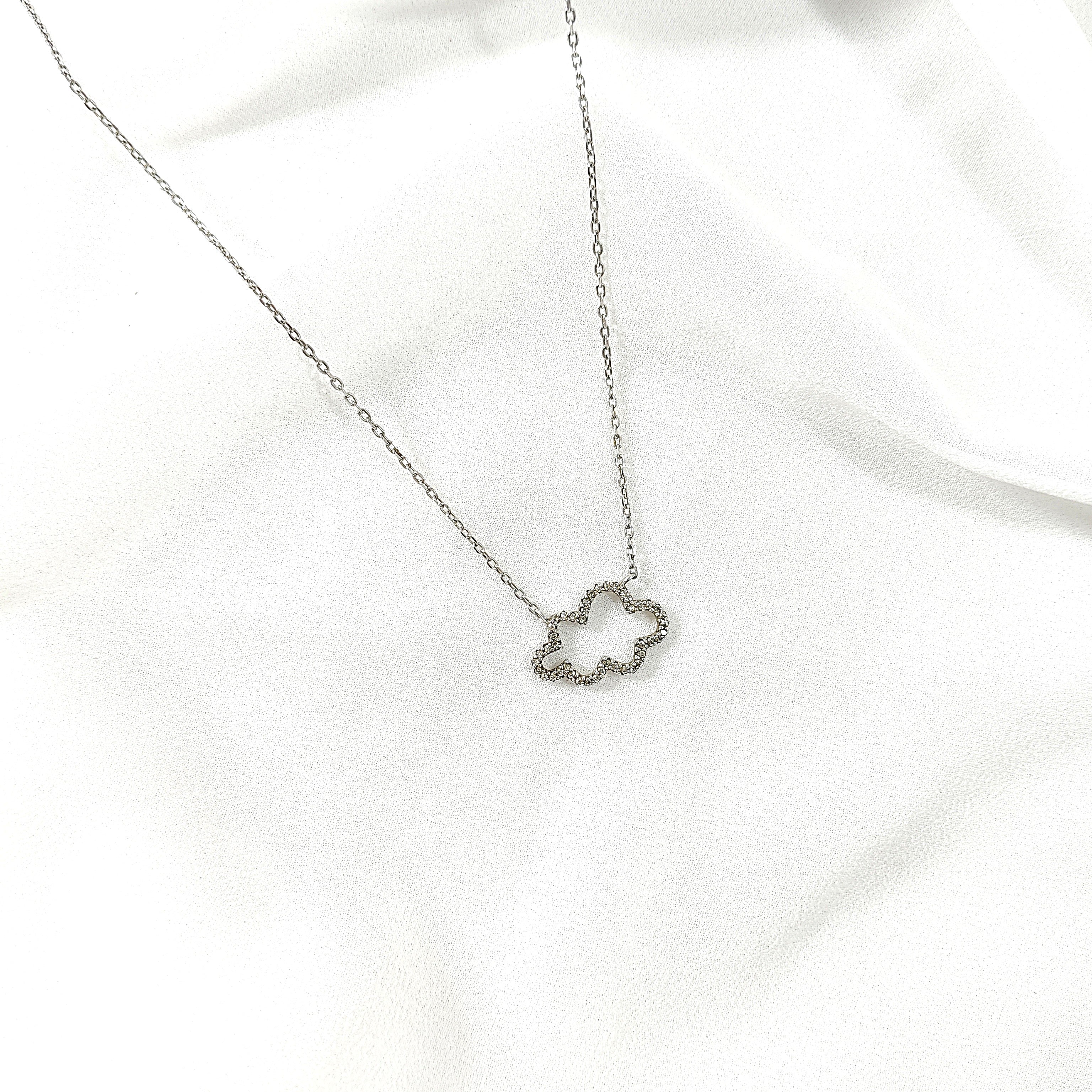 chaine Nuage en Argent – Douceur Aérienne & Brillance Subtile