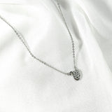 Collier Feuille d'Éclat en Argent – Élégance Naturelle & Brillance Intemporelle