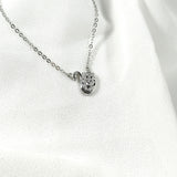 Collier Feuille d'Éclat en Argent – Élégance Naturelle & Brillance Intemporelle