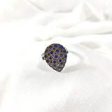 Bague Vintage Dôme – Style Antique avec Pierres