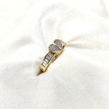 Bague Cœur Xuping Plaqué Or & Zircons – Symbole d’Amour