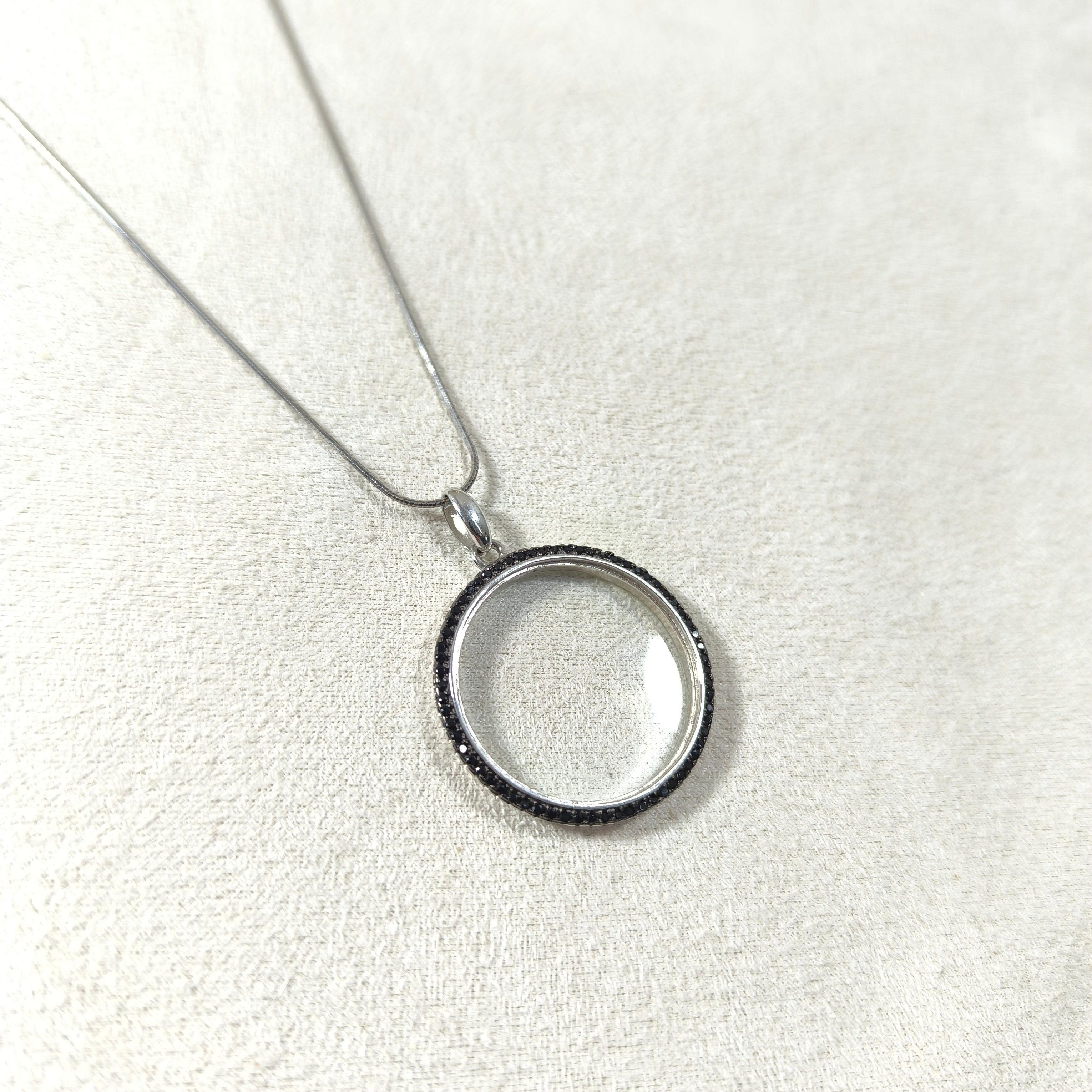 Collier Cercle Élégance en Argent 925 – Style Moderne & Raffiné