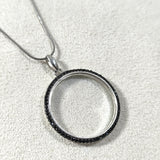 Collier Cercle Élégance en Argent 925 – Style Moderne & Raffiné