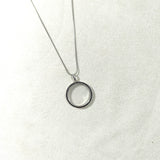 Collier Cercle Élégance en Argent 925 – Style Moderne & Raffiné