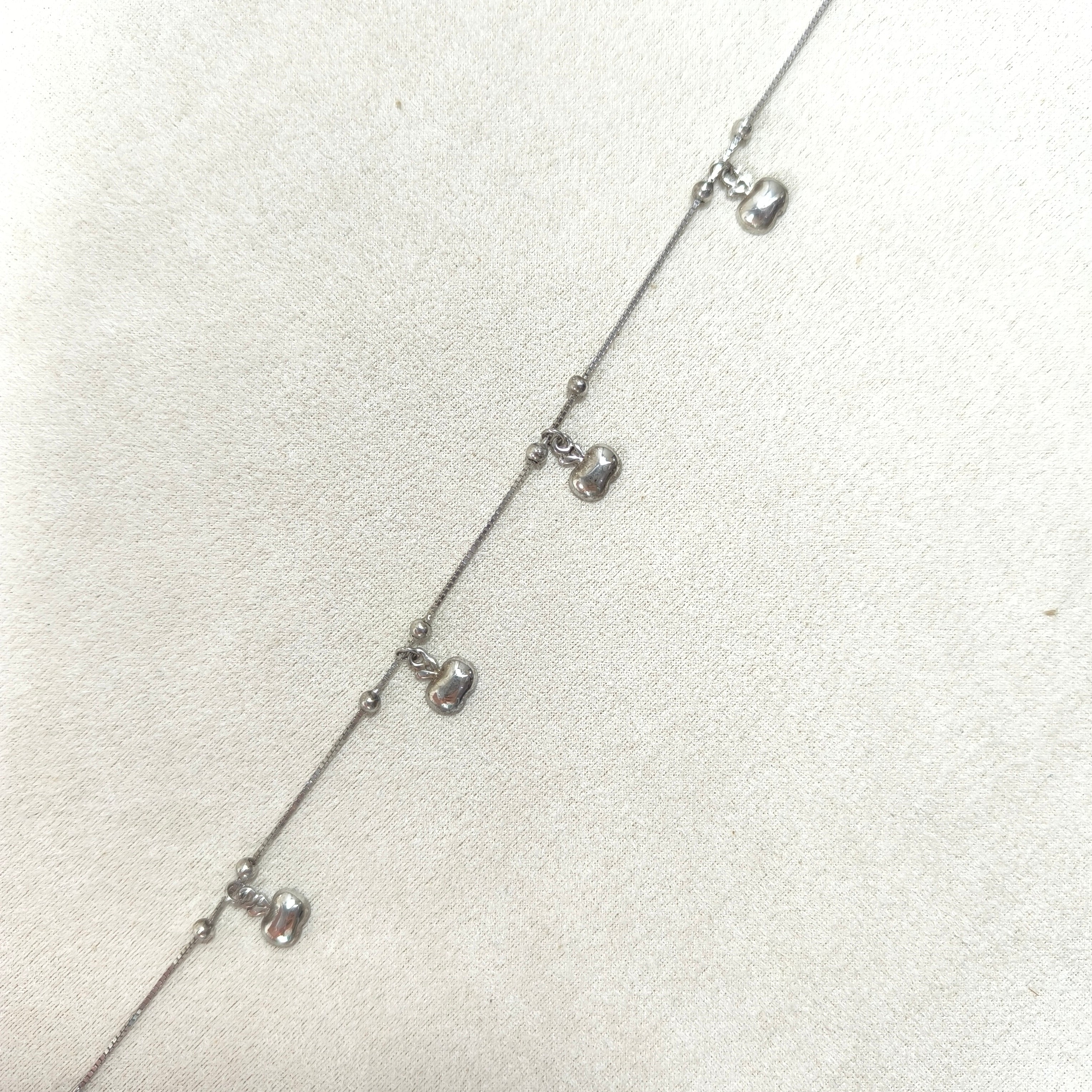 Gourmette Élégance Argent 925 à Breloques Pendantes