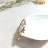 Bracelet Élégance Perle Royale plaque or xuping