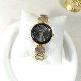 Montre Femme Dorée Élégance Cristalline – Bracelet Bijou Raffiné