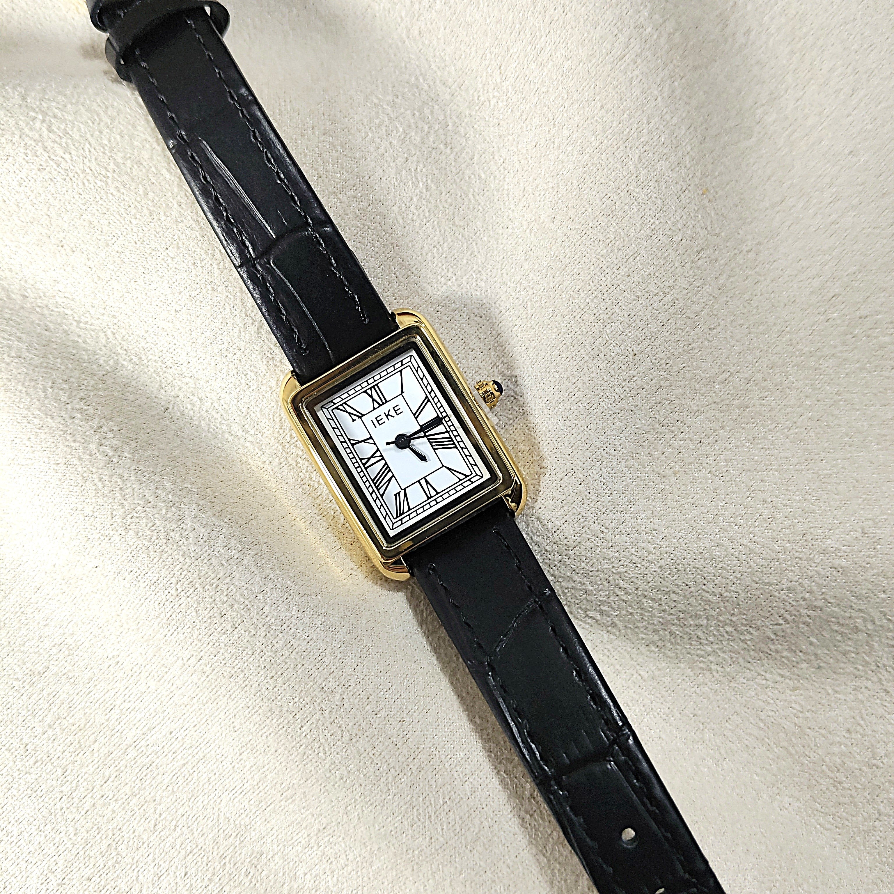 Montre Femme IEKE – Élégance Rectangulaire Classique