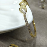 Parure Infinity Élégance – Bague & Bracelet en Plaqué Or