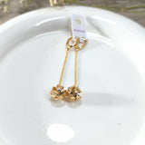 Boucles d’Oreilles Pendantes Fleur Dorée – Élégance Chic & Raffinée xuping