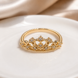 Bague Princesse Cœur Élégant ✨
