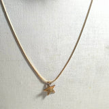 Collier Étoile Élégance – Plaqué Or CN Femme