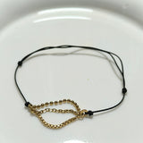 Bracelet CN Élégance Chaîne Dorée – Plaqué Or Ajustable